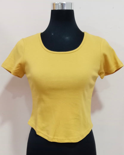 Basic Loose Fit Ribbed T-Shirt – Casual Comfort