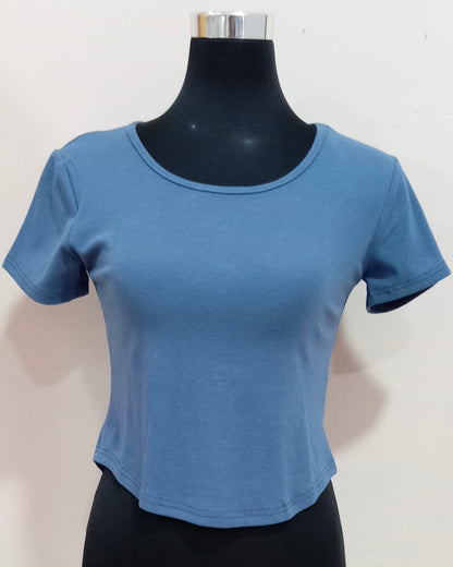 Basic Loose Fit Ribbed T-Shirt – Casual Comfort