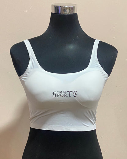 Women’s Tube Top Beauty Back Bralette - Seamless Sports Bra 25”