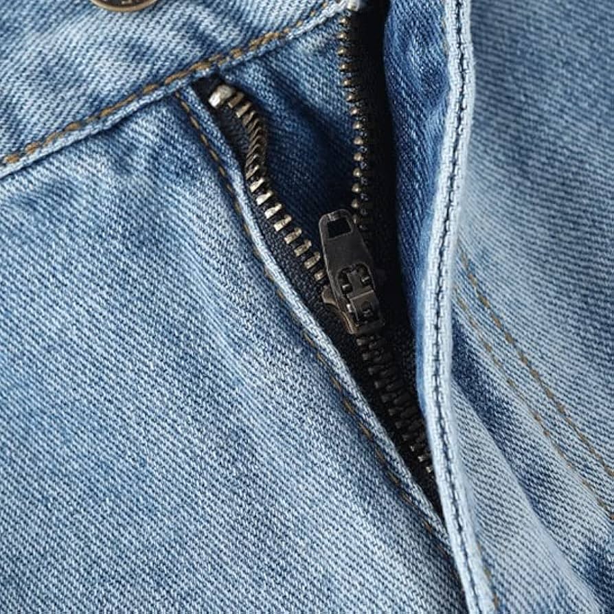 Adjustable Waist Wide Leg Pants Denim Short