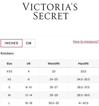 The Lacie Floral Lace and Glitter Star Cheeky Panties By Victoria's Secret